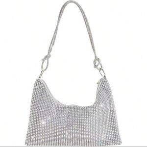 Elegant Silver Women's Bag